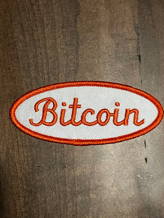 “Garage style” Bitcoin Patch