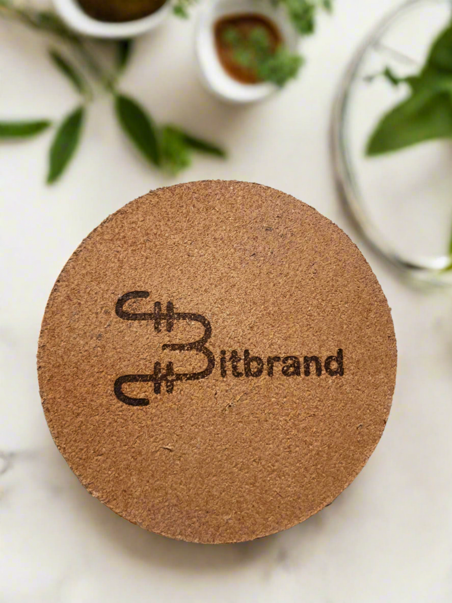 Original Leather - Bitcoin Coaster