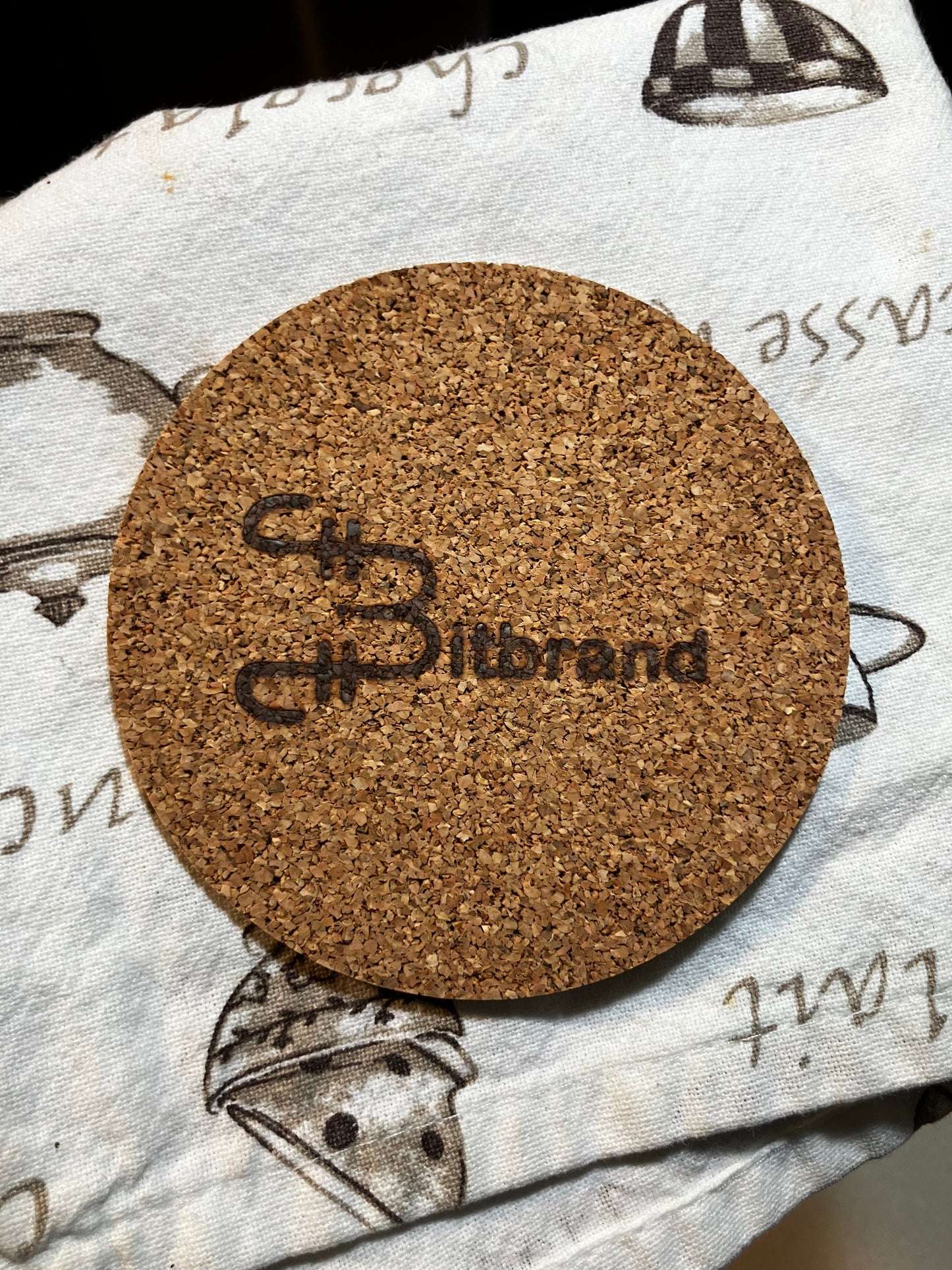 “La flaca” Thin Cork Coaster