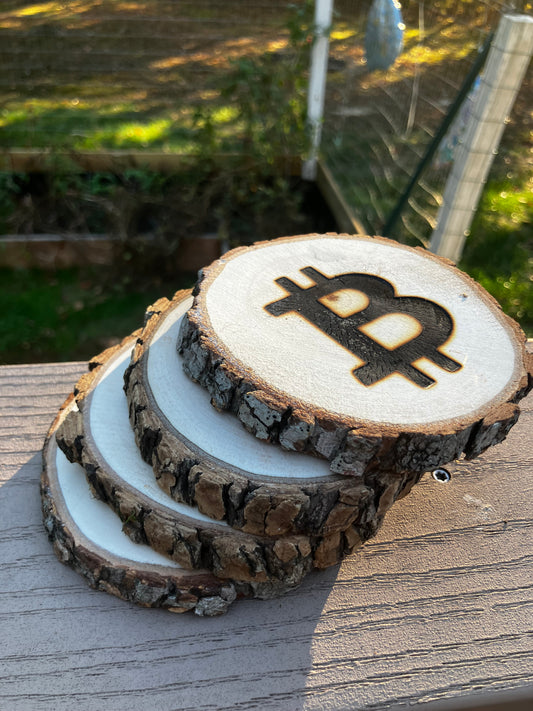 The “Live Edge” Coaster