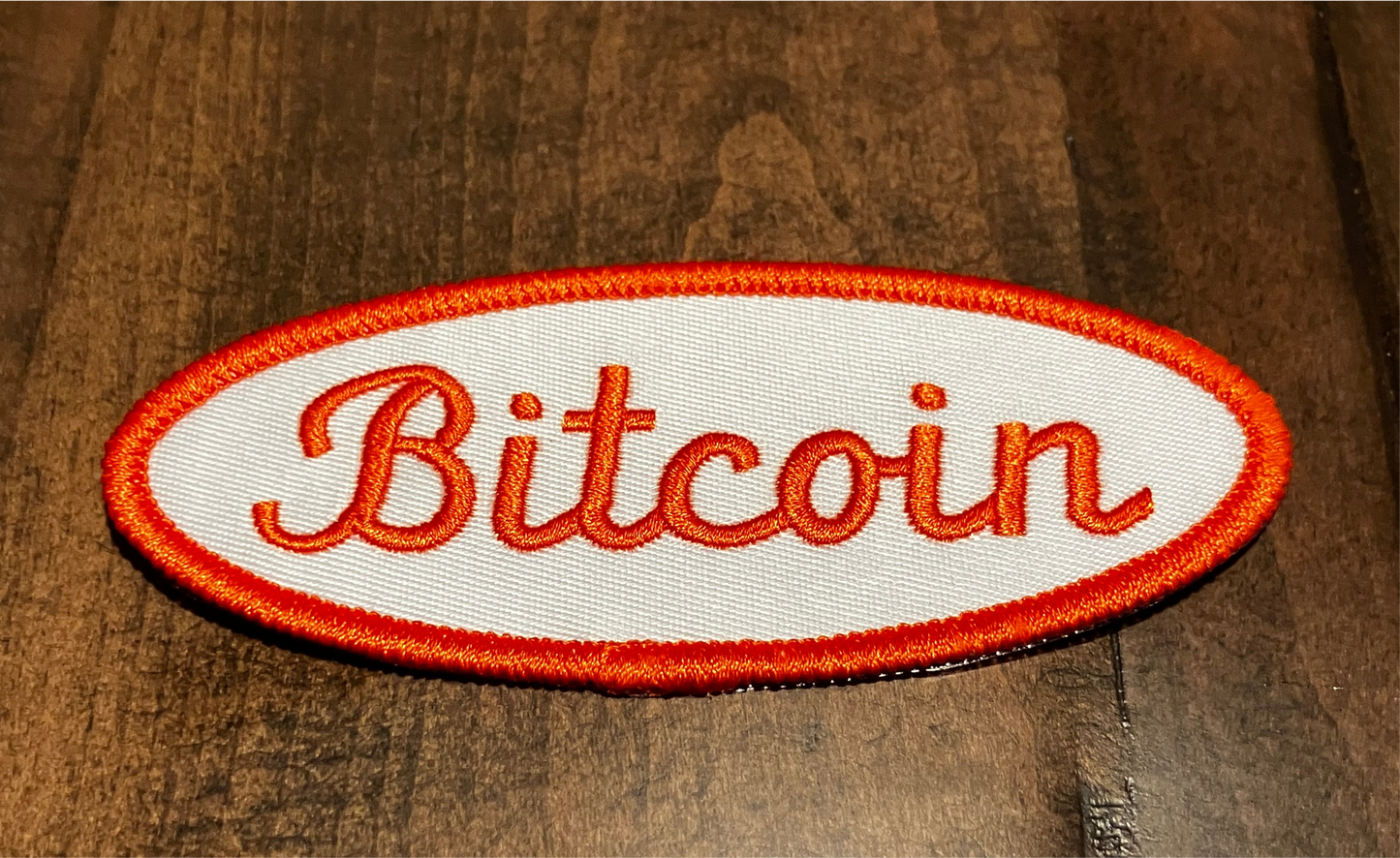 “Garage style” Bitcoin Patch