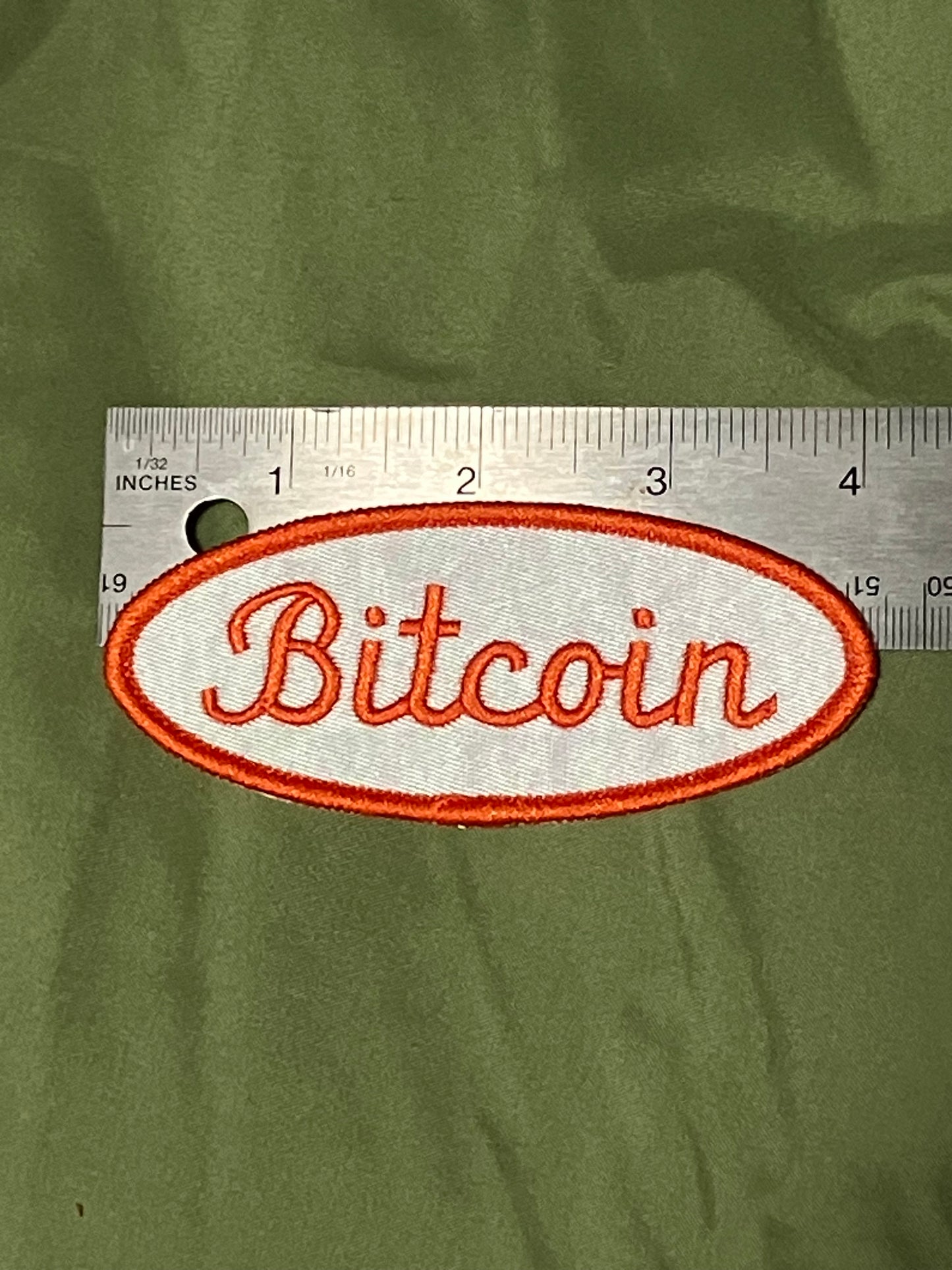 “Garage style” Bitcoin Patch