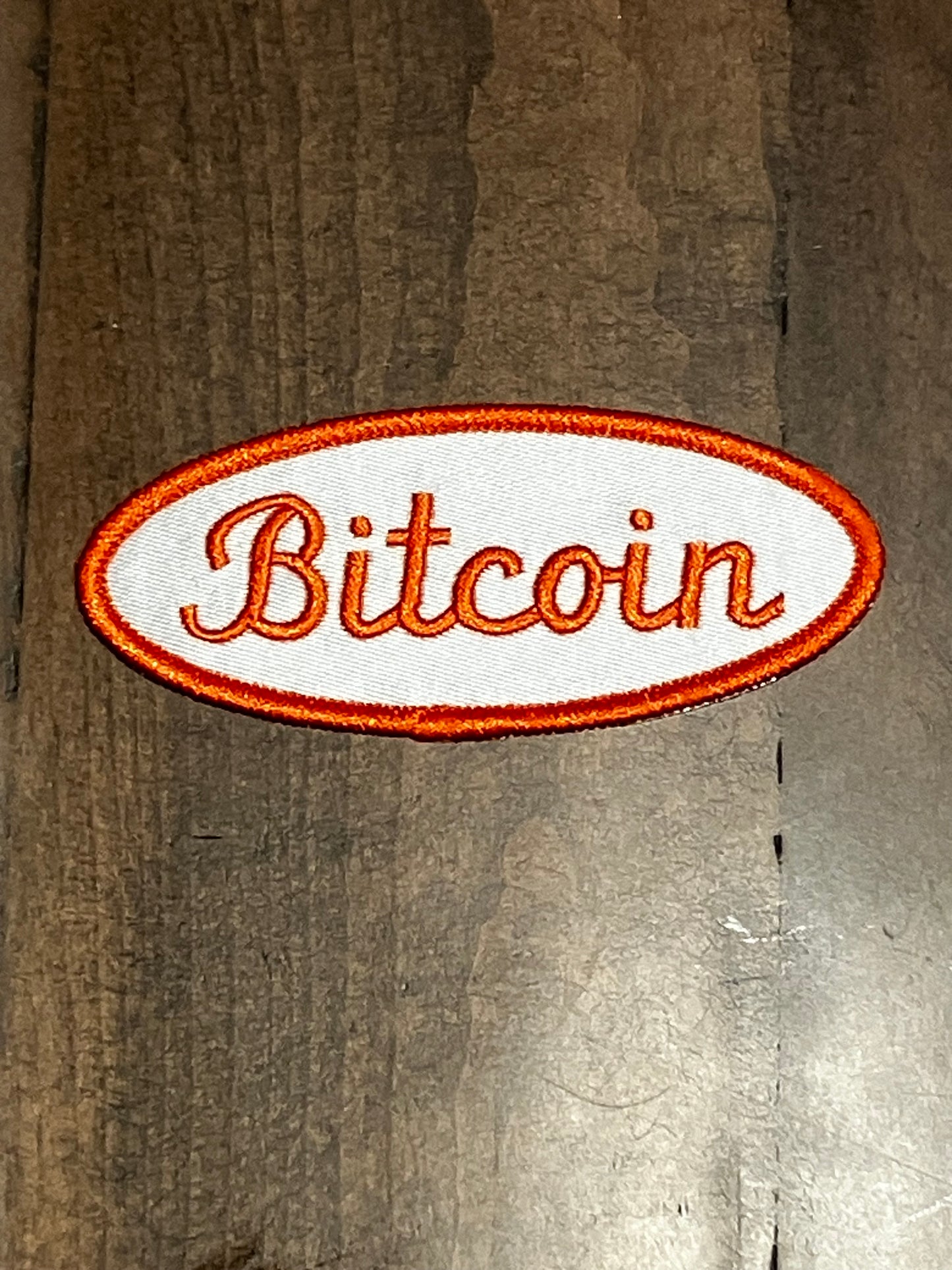 “Garage style” Bitcoin Patch