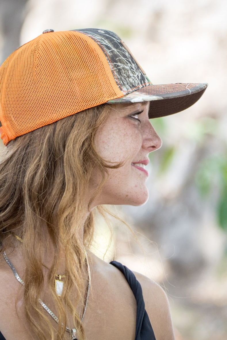 “Hunting for Sats” Leather Patch Hat